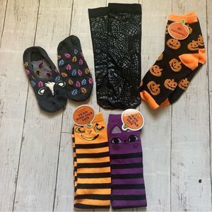 Fall Halloween Socks Set of 5 New from Target